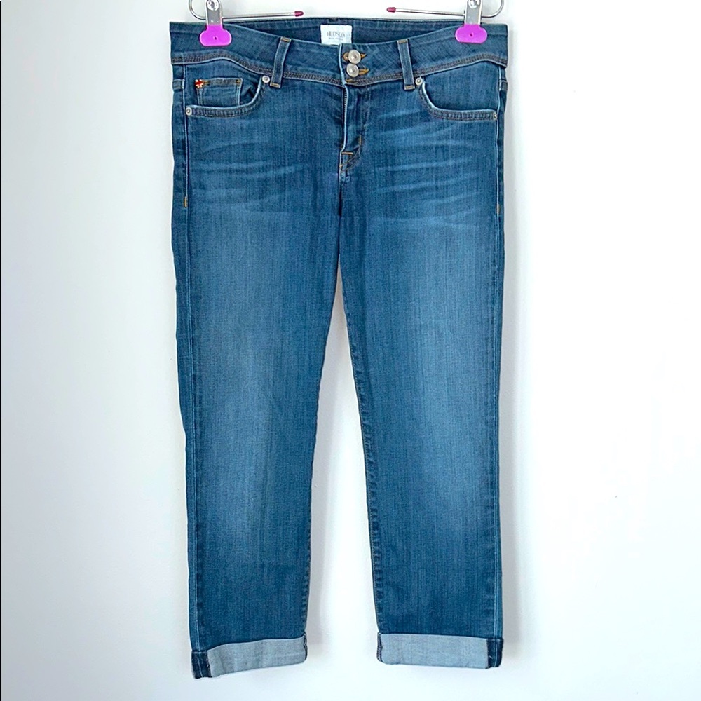 Hudson Jeans Blue Ankle Cropped Denim size 29